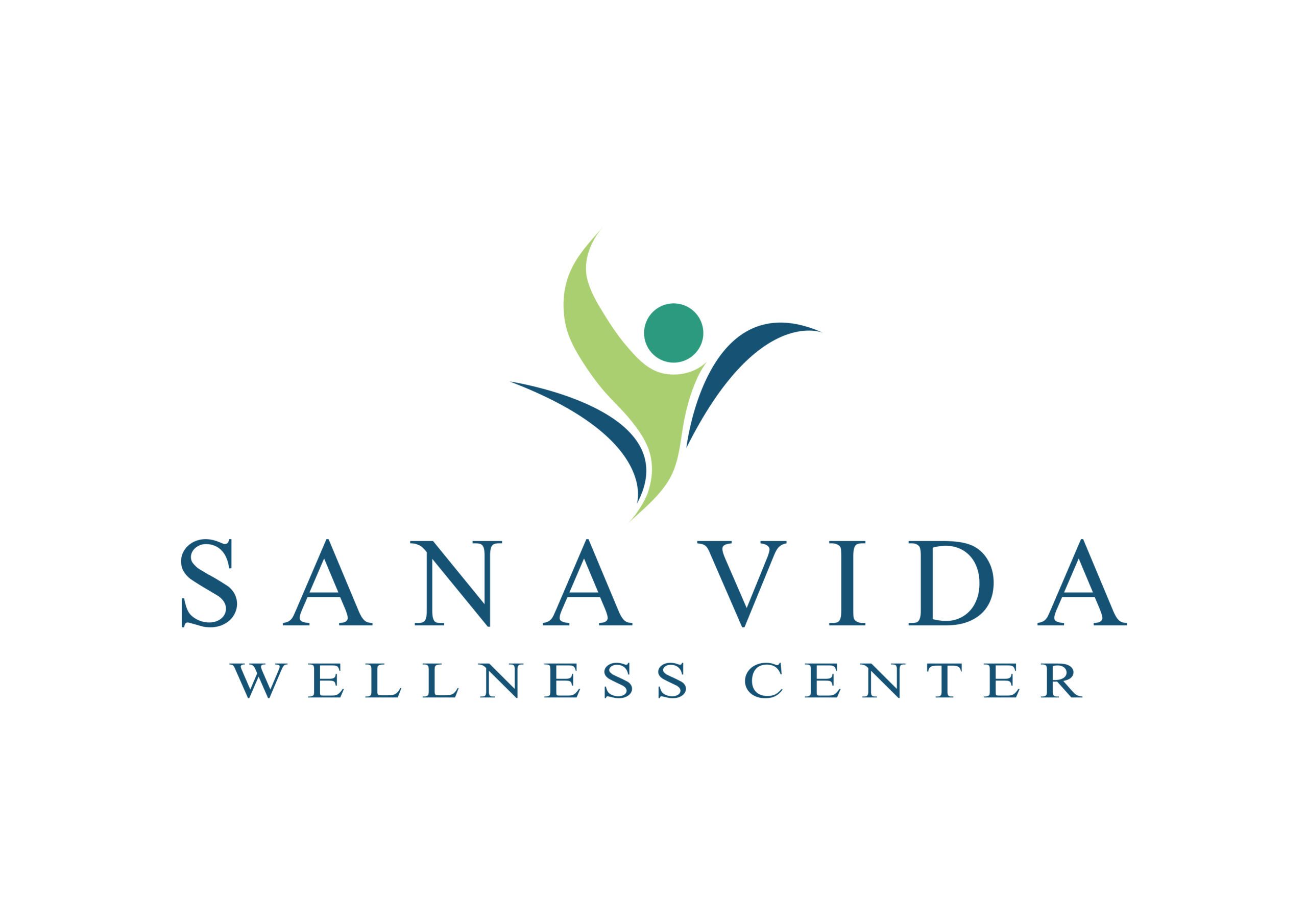 Sana Vida Wellness Center Vertical logo
