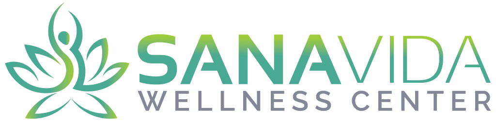 Sana Vida Wellness Center's horizontal logo